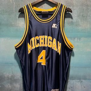 Vintages 90s chris webber starter jersey in excellent condition